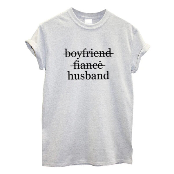 Husband and Wife Matching Couple Honeymoon T-shirt - Image 6