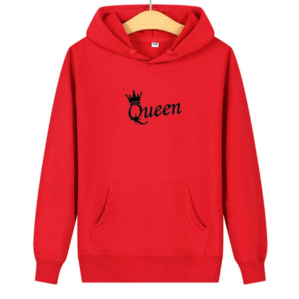 Women Men Sweatshirt Lovers Couples Hoodies Korean Style Casual Couple Wear Pullover Gift King and Queen Matching Couple Hoodies - Image 15