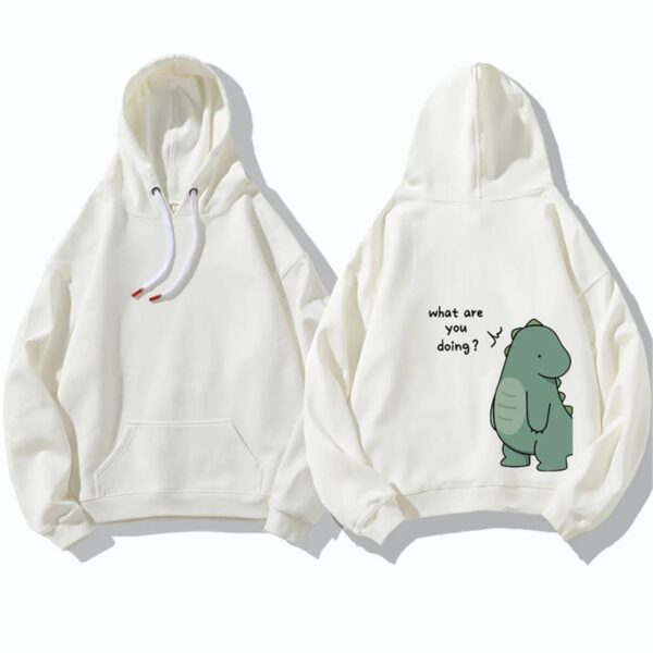 Couple Dinosaur Matching Hoodie - Image 9