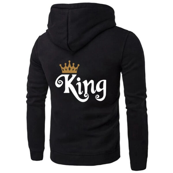 Unisex Queen King Poker Couple Hoodies - Image 7