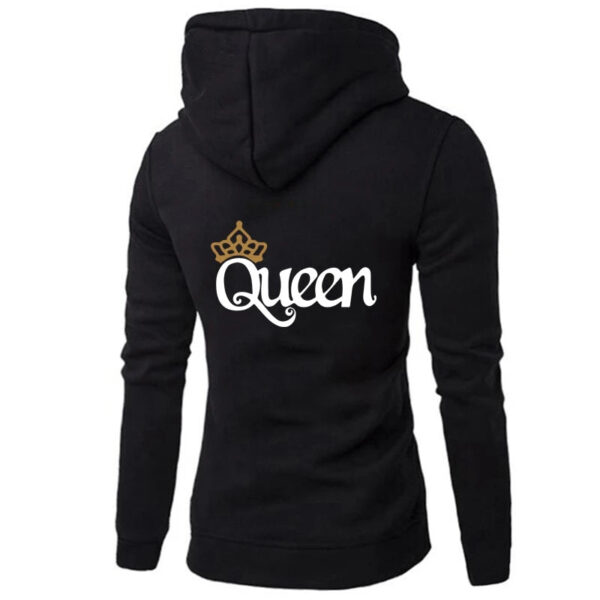 Unisex Queen King Poker Couple Hoodies - Image 10