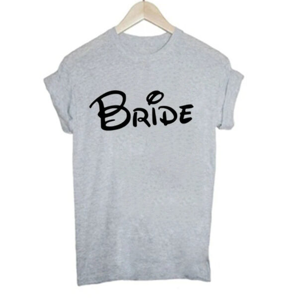 Groom And Bride Honeymoon Printed T-shirt - Image 9