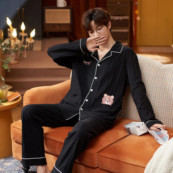 New Sweet Couple Pajama Suit - Image 17