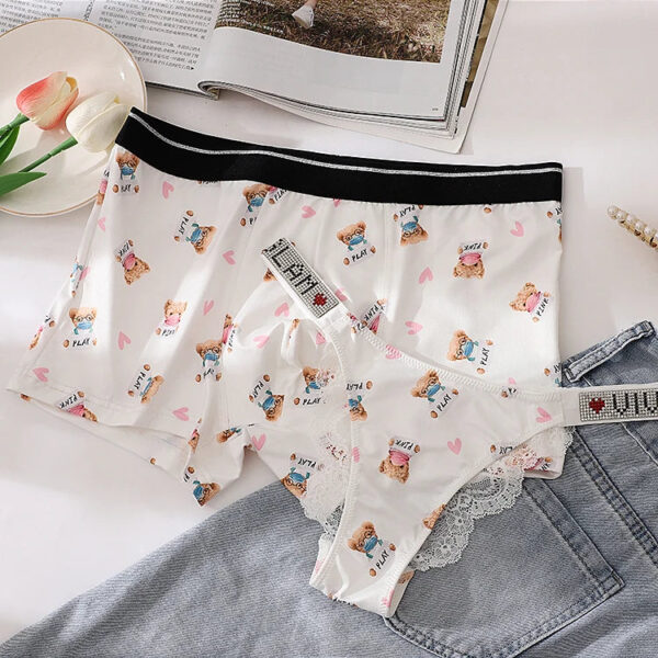 Fashionable Cartoon Print Underwear For Lovers - Image 8