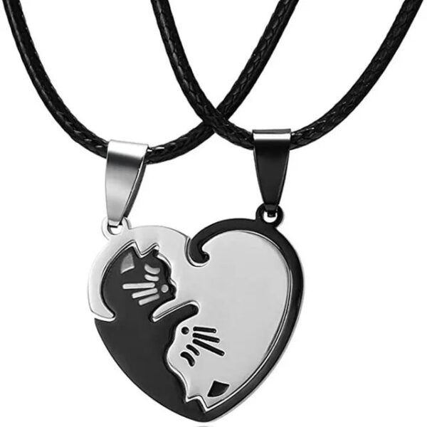 Cute Heart Pendant Necklace For Lovers - Image 9