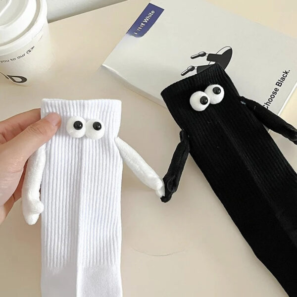 Cartoon Magnetic Couple Socks For Couples - Image 5