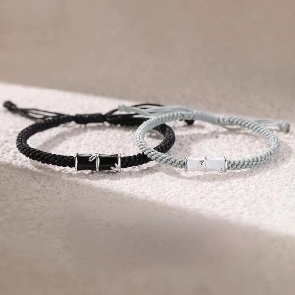 Handmade Woven Promise Bracelet For Lover - Image 2