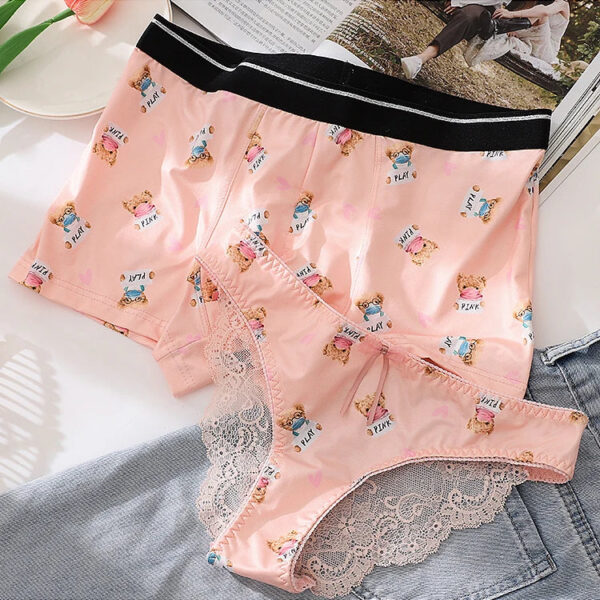 Fashionable Cartoon Print Underwear For Lovers - Image 10