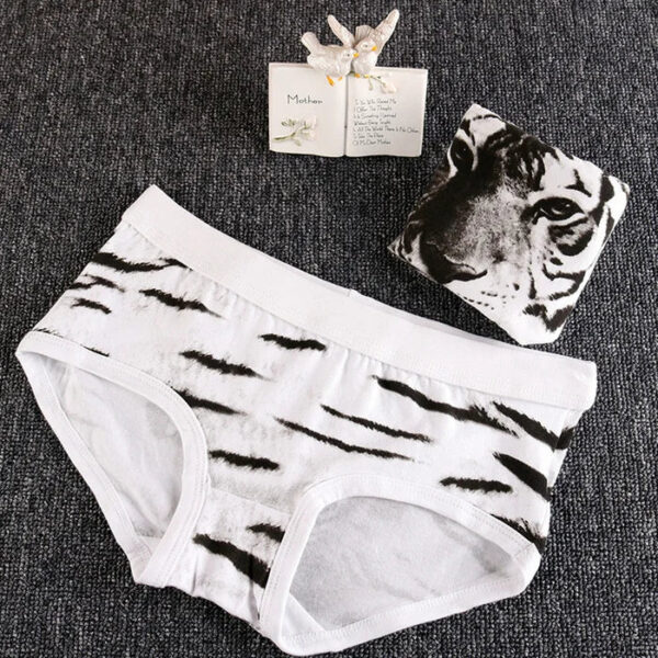 Tiger Print Underwear For Couple - Image 7