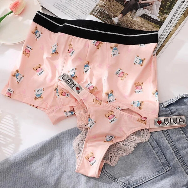 Fashionable Cartoon Print Underwear For Lovers