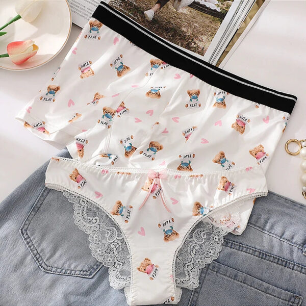 Fashionable Cartoon Print Underwear For Lovers - Image 9