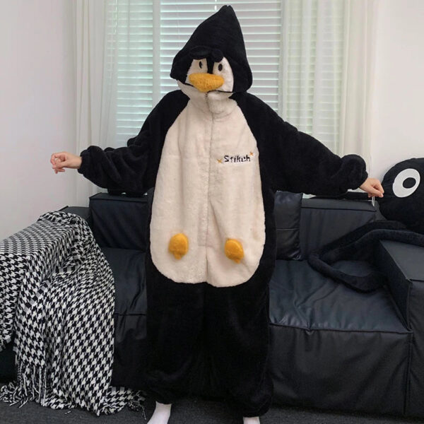 Lovely Penguin Couples Pajamas Suit - Image 8