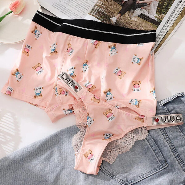 Fashionable Cartoon Print Underwear For Lovers - Image 7