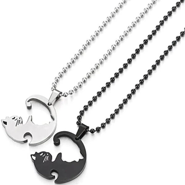 Cute Heart Pendant Necklace For Lovers - Image 5