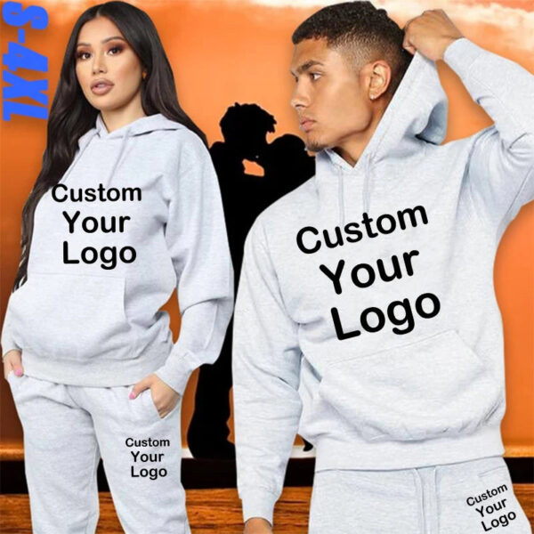 Casual Men Women Matching Tracksuit for Everyday Wear