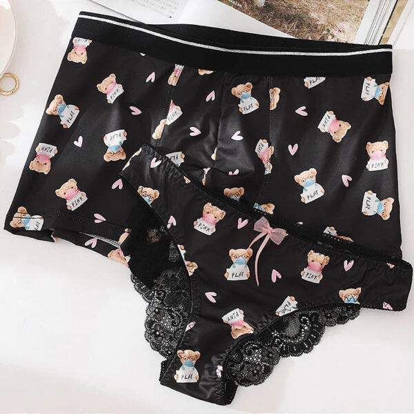 Fashionable Cartoon Print Underwear For Lovers - Image 12