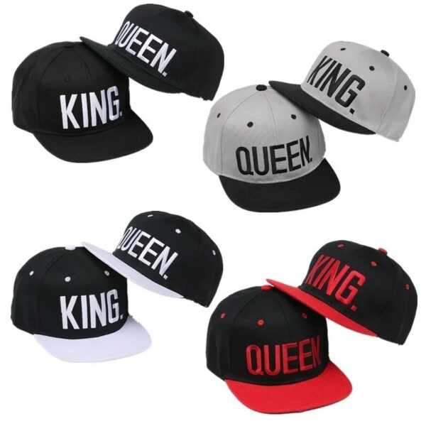 King Queen Matching Hats For Lovers - Image 6