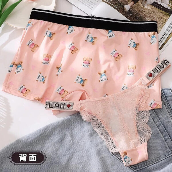 Fashionable Cartoon Print Underwear For Lovers - Image 2