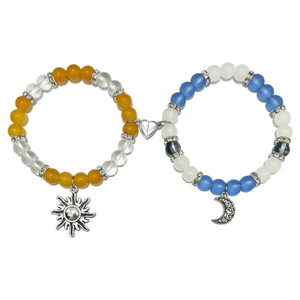 Beautiful Bead Magnet Bracelets For Lovers